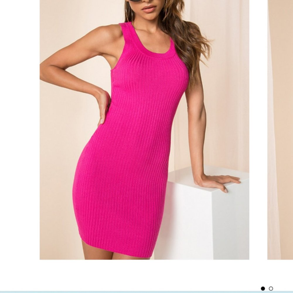 Superdown (REVOLVE) Nico Bodycon Ribbed Knit Dress
